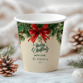 ポアセ素朴チアパインクリスマスパーティー 紙コップ