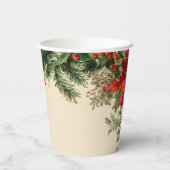 ポアセ素朴チアパインクリスマスパーティー 紙コップ (裏面)