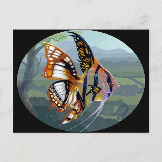 『ポアソンスボランツ：エチュードI』ポストカード ポストカード (正面)