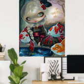 ポアソンスヴォランツレバッシンデカルペスアートプリント ポスター (ホームオフィス)