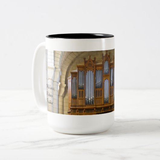 ポアティエ器官のマグ ツートーンマグカップ (正面左)