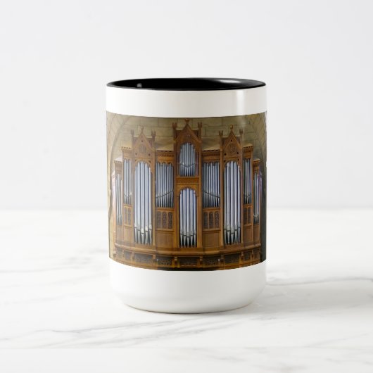 ポアティエ器官のマグ ツートーンマグカップ (中央)