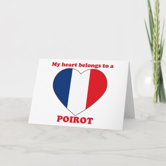 ポアロ シーズンカード (正面)