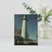 ポアンオーバルケスライトハウス,ミシガン ポストカード (スタンド正面)