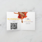 ポアンテの詩 | バレエ発表会 招待状 (内部)