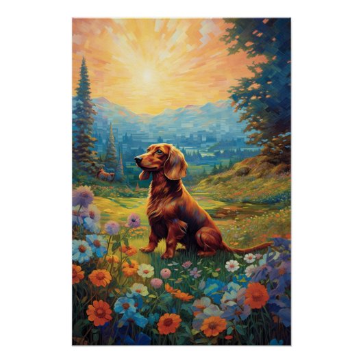 ポアンティリシムダシュント牧草地を探索 ポスター (正面)