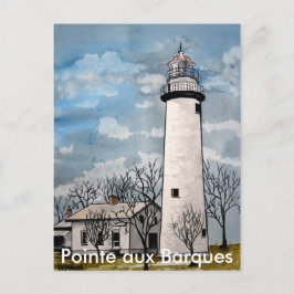 ポアントーバルケス灯台ポートホープミシガン ポストカード