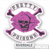 ポイかわいらしズロゴ シール (正面)