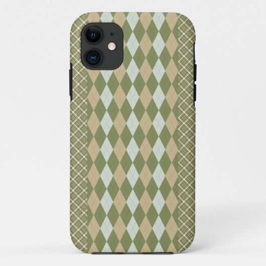 ポイアーガイルドオリーブ Case-Mate iPhoneケース (裏面)