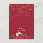 ポイエレガントンセチア・クリス結婚マス詳細 エンクロージャーカード (裏面)