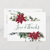 ポイエレガントンセ結婚ッティアの水彩 ポストカード (正面/裏面)