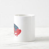 ポイズンダーツカエルのコーヒーマグ コーヒーマグカップ (中央)