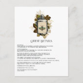 ポイズンロションハロウィーンゴシックゲスト詳細 エンクロージャーカード (正面)