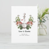 ポイズンロションハロウィーンゴシック サンキューカード (スタンド正面)