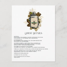 ポイズンローション ハロウィン ゴシック ゲスト 詳細 エンクロージャーカード