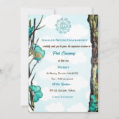 ポイテジャヌウパナヤナムヒンドゥー聖糸バタフライ 招待状 (正面)