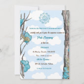 ポイテジャヌウパナヤナムヒンドゥー聖糸バタフライ 招待状 (正面)