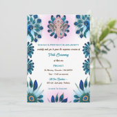 ポイテジャヌウパナヤナムヒンドゥー聖糸ピーコック 招待状 (スタンド正面)