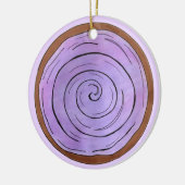 ポイパープルハワイアン食のボウル太郎ルートハワイ セラミックオーナメント (左)