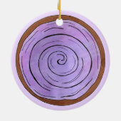 ポイパープルハワイアン食のボウル太郎ルートハワイ セラミックオーナメント (裏面)