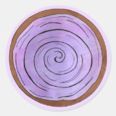 ポイパープルハワイアン食のボウル太郎ルートハワイ ラウンドシール (正面)