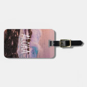 ポイプサンライズカパアカウアイハワイアロハ ラゲッジタグ (正面横)