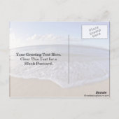 ポイプビーチカウアイ ポストカード (裏面)