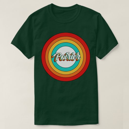 ポイリアネームシャツヴィンテージポイリアサークル Tシャツ (デザイン正面)