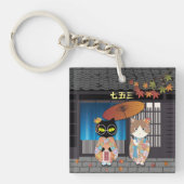 ポイルーナズ7-5-3お祝いアクリル キーホルダー (正面)