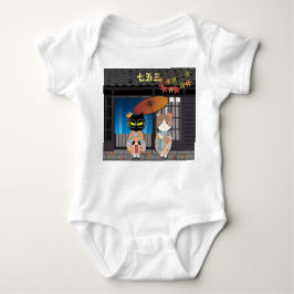 ポイルーナ7-5-3お祝い ベビーボディスーツ