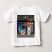 ポイルーナ7-5-3お祝い ベビーTシャツ (正面)