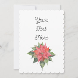 ポインかわいらしセチア招待状カード