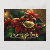 ポインエレガントセティアスビジネスホリディサンキュー シーズンポストカード (正面)