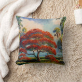 ポインシ王室のアナツリーバイマズ クッション (ブランケット)