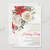 ポインセエレガントッティアカンパニーホリデーパーティー 招待状 (正面)