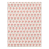 ポインセチアとホリースプレー テーブルクロス (正面)