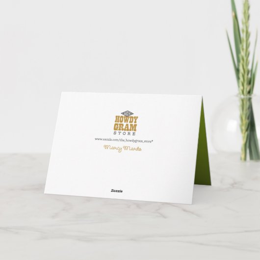 ポインセチアと氷の冷たいビールクリスマスおもしろい シーズンカード (裏面)