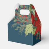 ポインセチアスワッグゲーブルビーフボックス フェイバーボックス (裏面サイド)