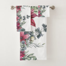 ポインセチアス バスタオルセット