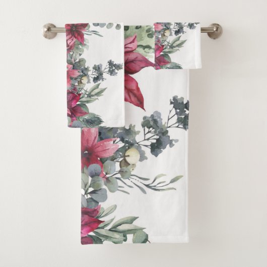 ポインセチアス バスタオルセット (インサイチュ)