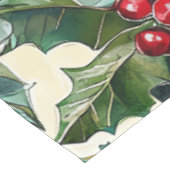 ポインセチアフローラクリスマスパターン(19) テーブルクロス (アングル)