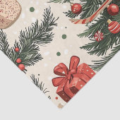 ポインセチアフローラクリスマスパターン(4) 薄葉紙 (詳細)