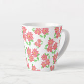 ポインセチアラテマグ カフェラテマグ (右アングル)