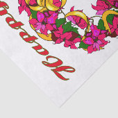 ポインセチアリースティッシュペーパー 薄葉紙 (詳細)