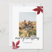 ポインセチア何年か | レビュー年度 | 3人 シーズンカード (正面)