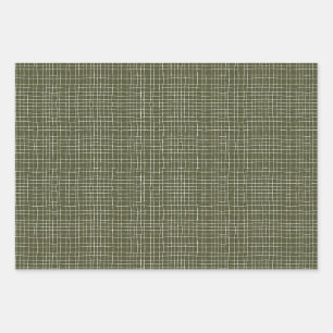 ポインセチア折り返し紙セット(3枚) ラッピングペーパーシート