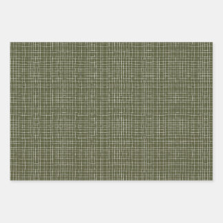 ポインセチア折り返し紙セット（3枚） ラッピングペーパーシート