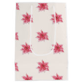 ポインセチア抱き枕 ミディアムペーパーバッグ (裏面)