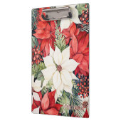 ポインセチア水彩画 クリップボード (左)