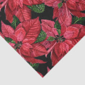 ポインセチア紙シリーズデザイン3 薄葉紙 (詳細)